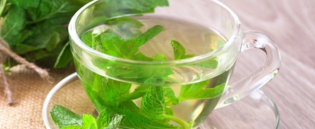 Iced Lemon Ginger Tea with Mint image