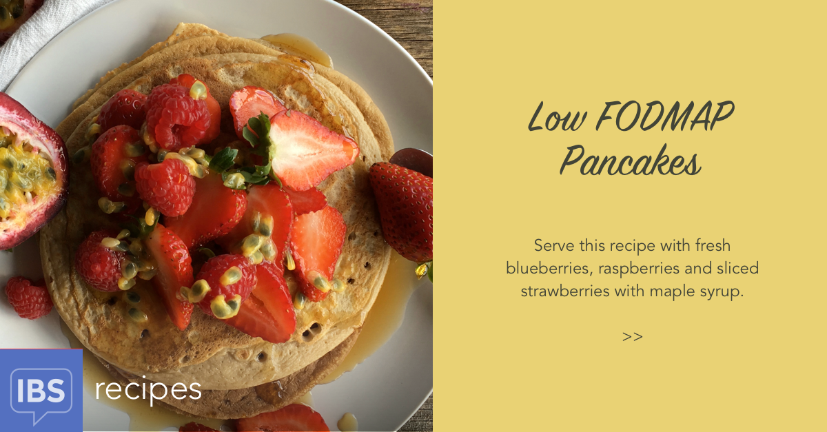 Low FODMAP Pancakes Recipe
