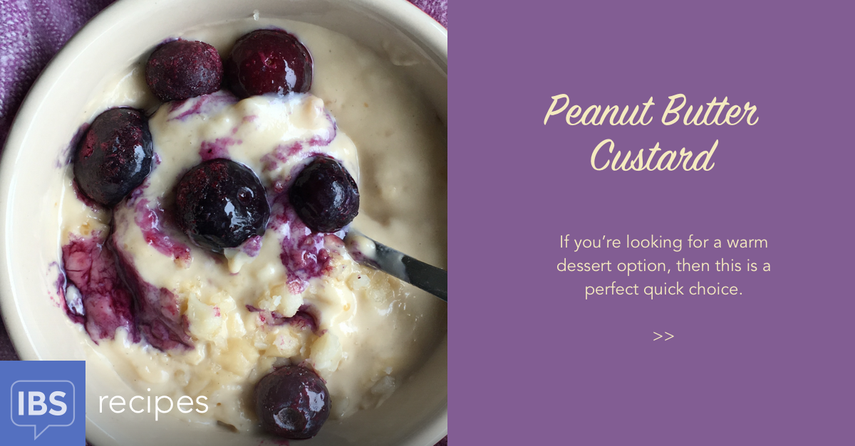 Peanut Butter Custard Recipe