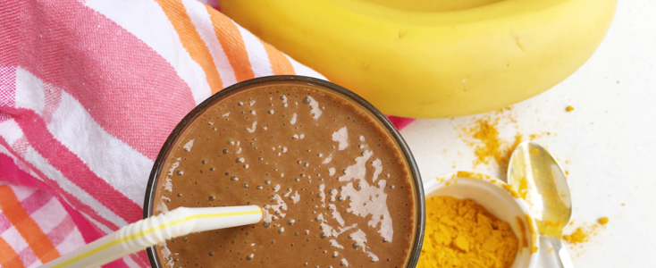 Chocolate Turmeric Smoothie