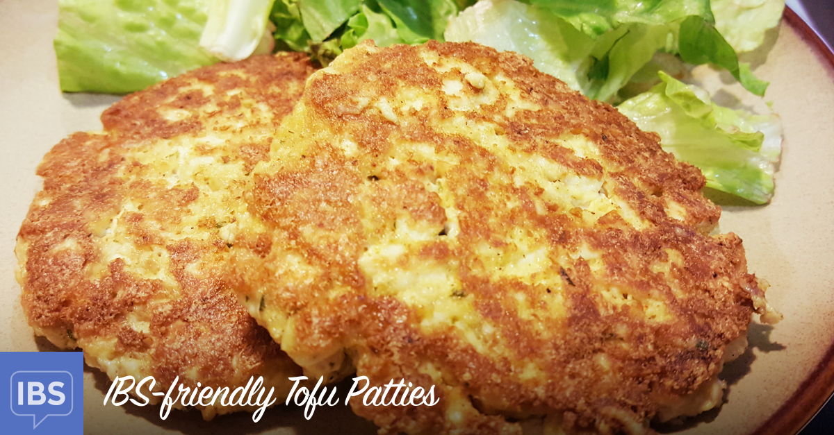 IBSFriendly Tofu Patties Recipe