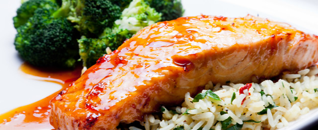 Soy <span class='highlight'>Ginger</span> Glazed Salmon image