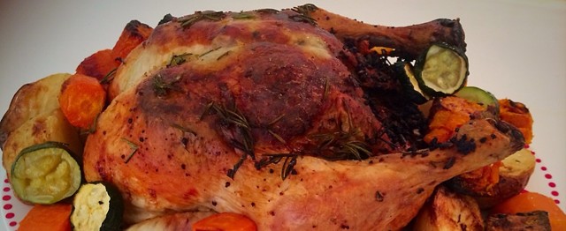 Roasted Chicken With Vegetables image