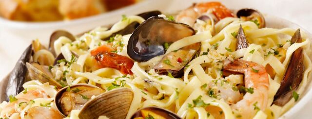 Low FODMAP Seafood Spaghetti image