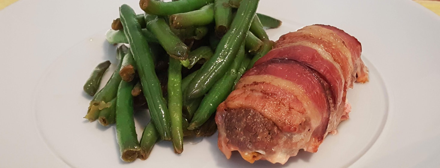 Mini Bacon Wrapped Meatloaf Recipe Irritablebowelsyndrome Net