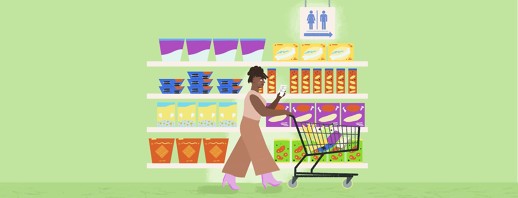 4 Tips for Grocery Shopping During an IBS Flare image