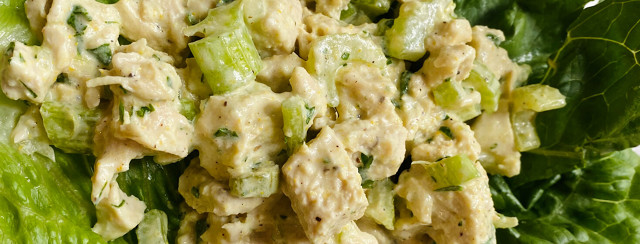 Creamy Chicken Salad Lettuce Wraps image