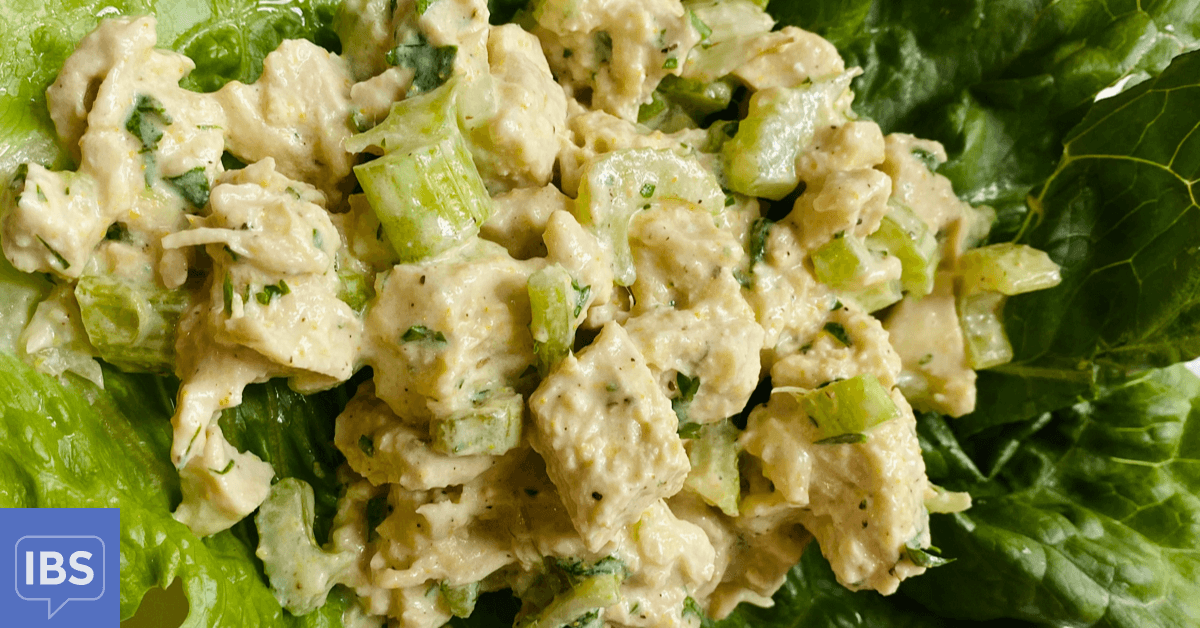 Creamy Chicken Salad Lettuce Wraps Recipe IBS