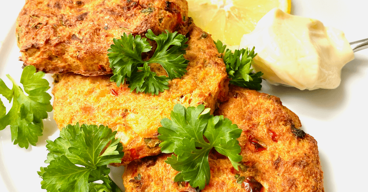 Easy Baked Crab Cakes with Lemon Yogurt Aioli Recipe IBS