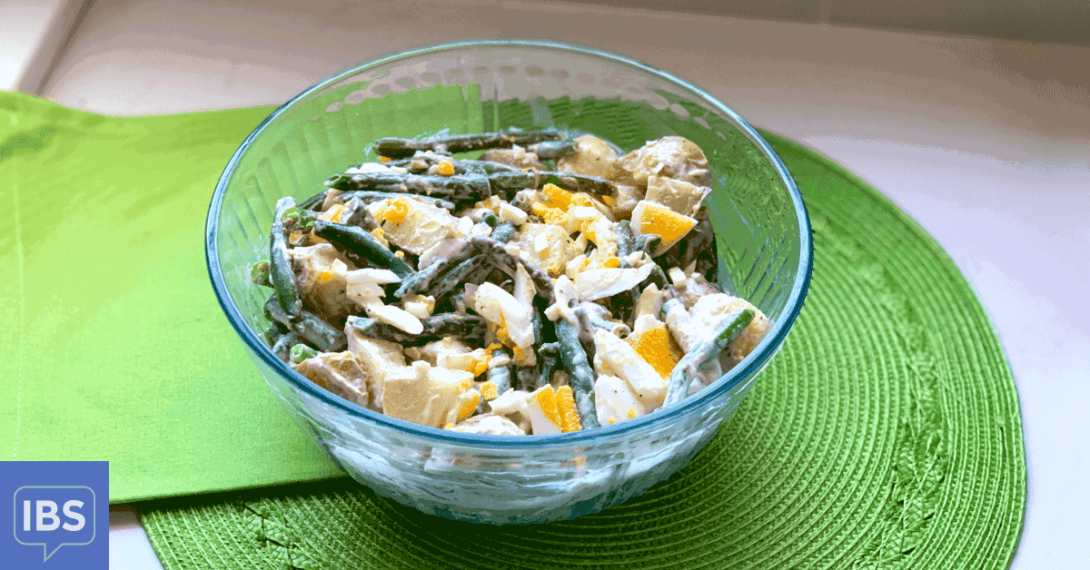 Green Bean Egg Salad Recipe | IrritableBowelSyndrome.net
