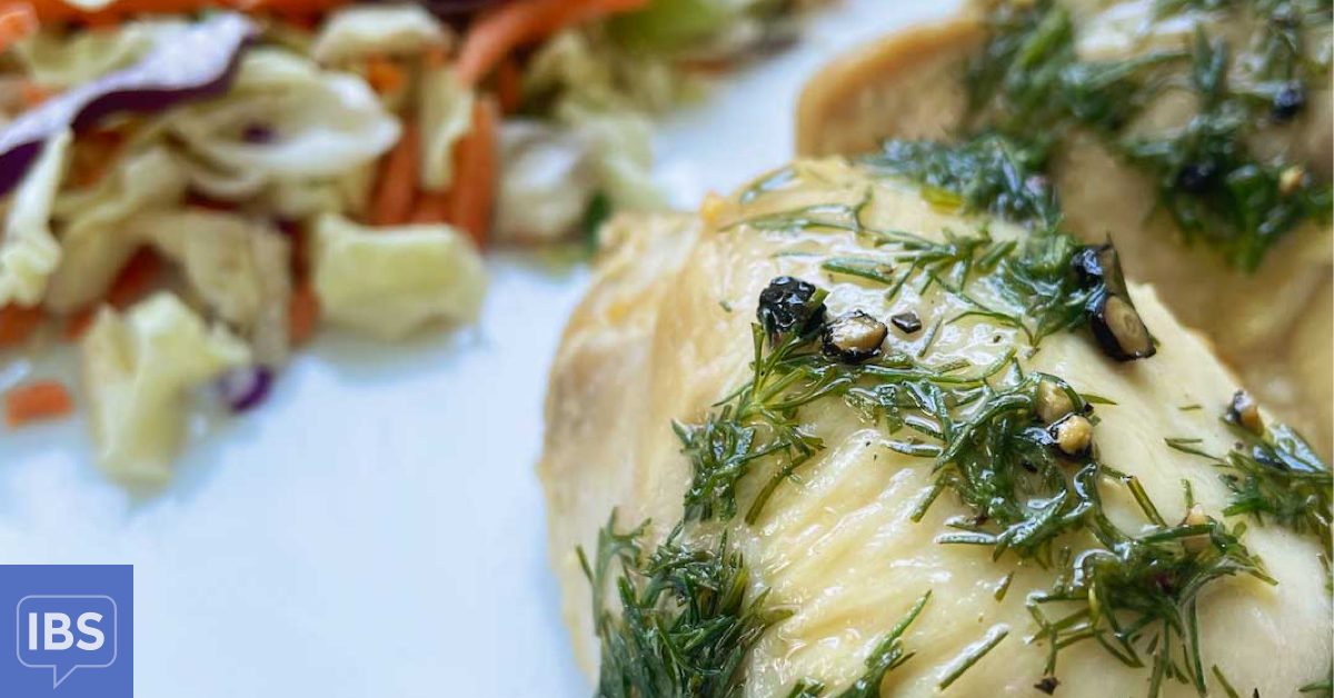 Grilled Chicken Thighs with Dill Chimichurri Recipe | IBS
