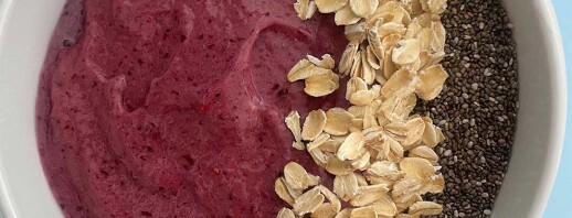 Dragon Fruit Tropical Smoothie Bowl for IBS-C image