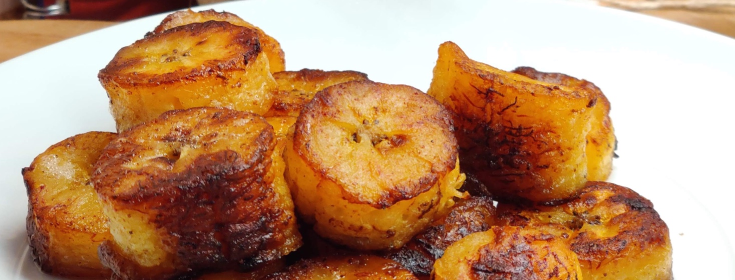 roasted sweet plantains