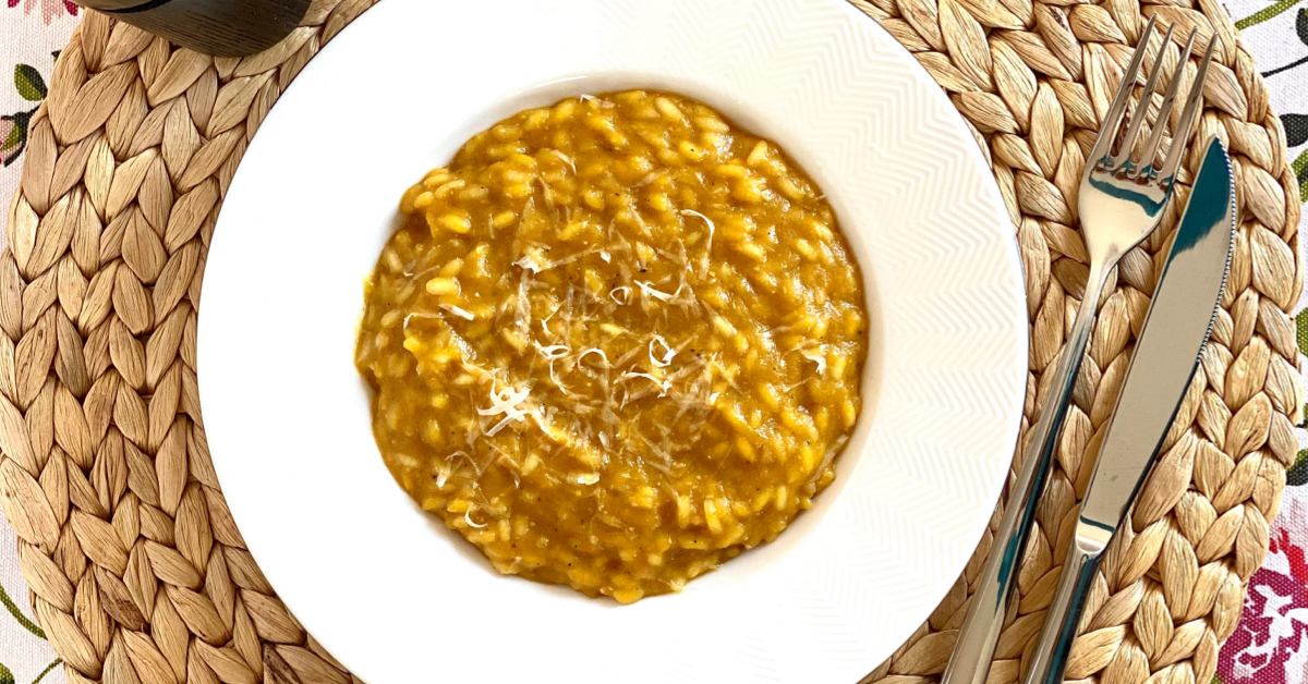 Creamy Bell Pepper Risotto Recipe