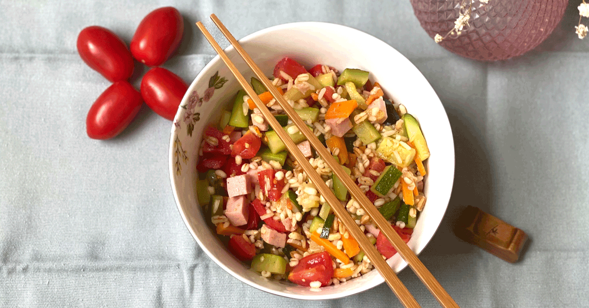 5 Grains and Veggie Salad Recipe