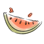 Watermelon slice